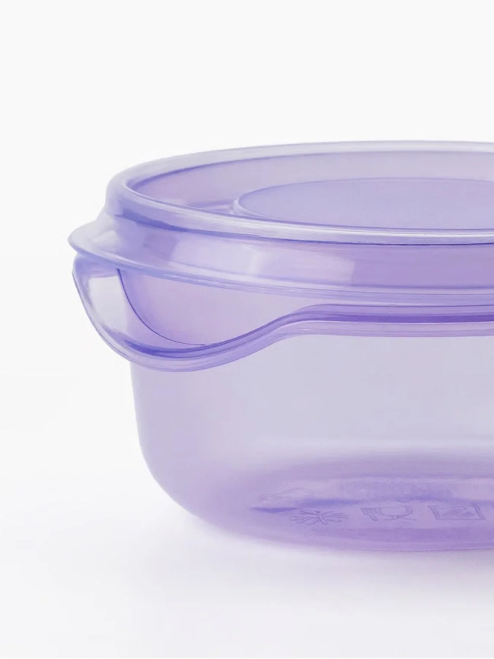 Multi-Pack Colored Food Storage Containers (Purple, Green, Blue)